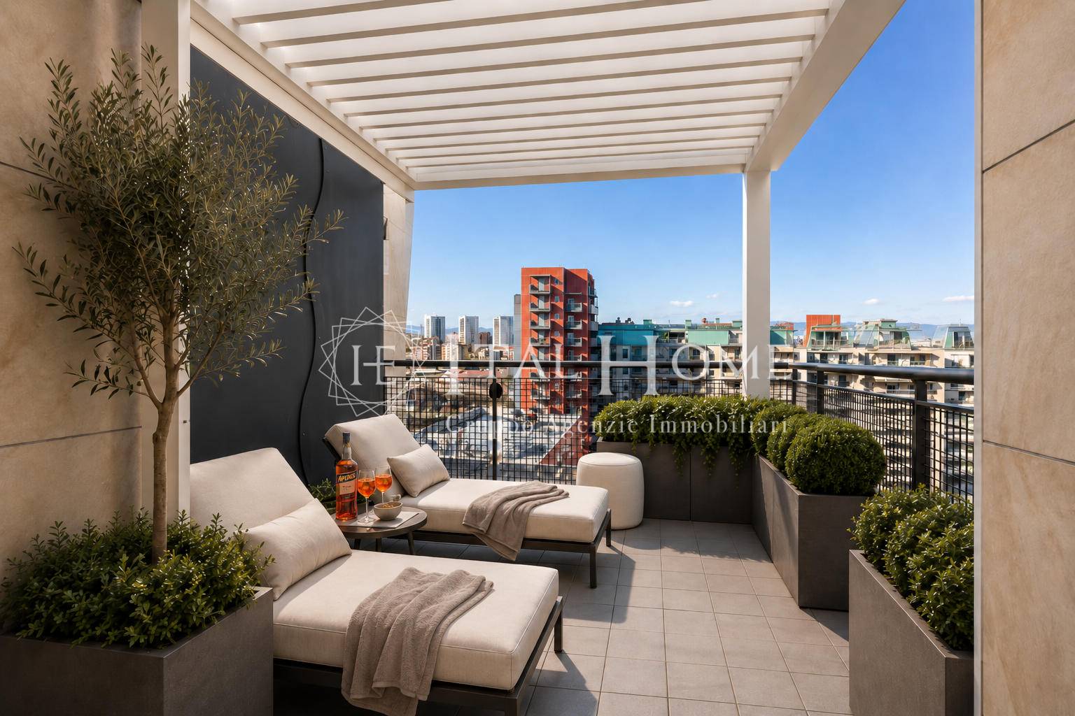 VIVI MILANO DA UNA PROSPETTIVA DIVERSA -  BELLISSIMO ATTICO CON TERRAZZA STELLARE - PRATICAMENTE NUOVO - FULL OPTIONAL.