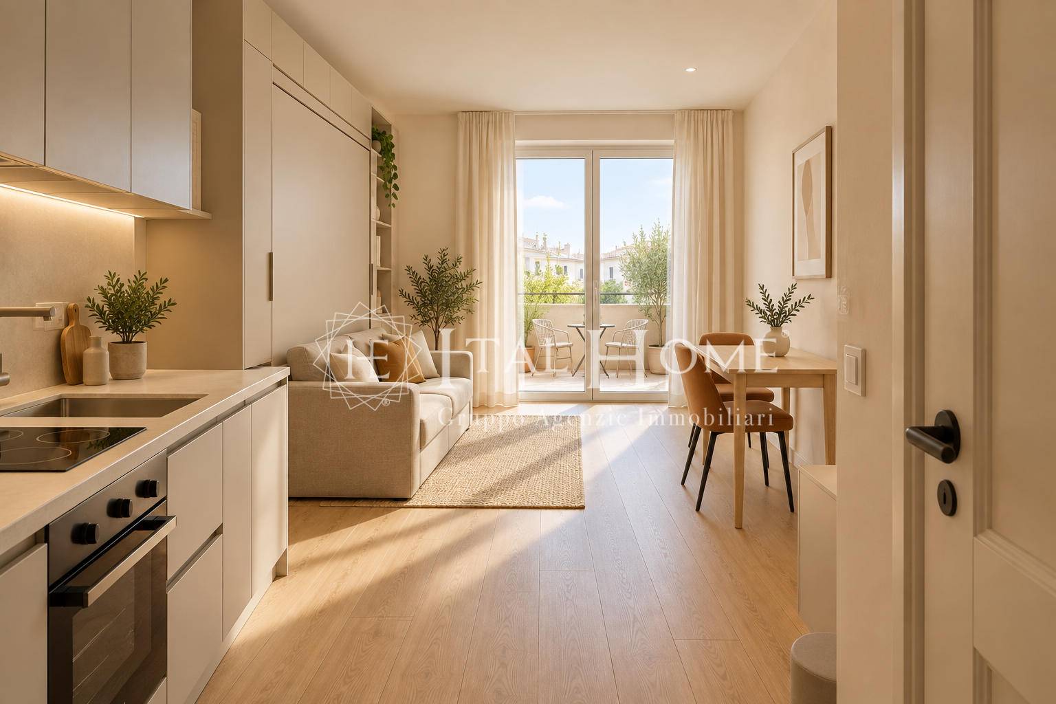 OCCASIONISSIMA! VIA TASSO - SENTIERONE/TRAVERSA - PROSSIMA REALIZZAZIONE -VENDESI LOFT CON BALCONE. INTROVABILE. SOLO DA NOI € 199.000